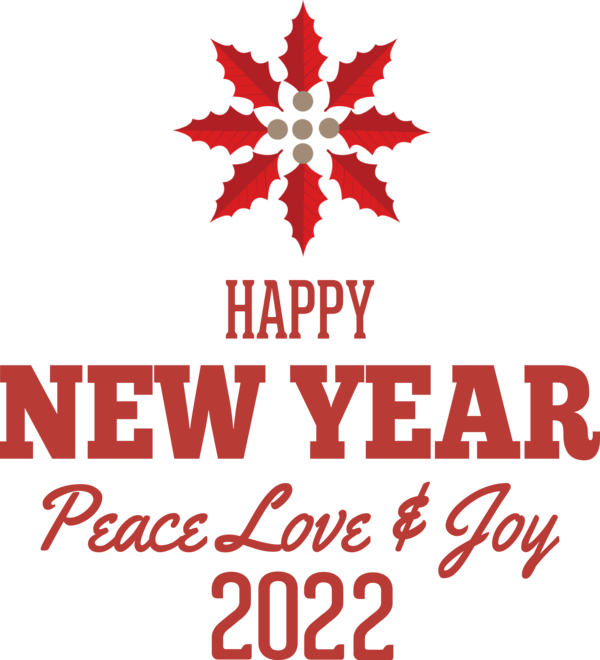 Transparent New Year Christmas Tree Christmas Day Flower for Happy New Year 2022 for New Year