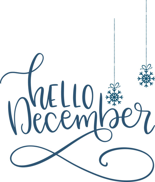 Transparent Christmas Line art Logo Line for Hello December for Christmas