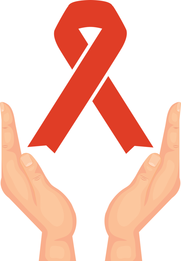 Transparent World Aids Day World Autism Awareness Day World AIDS Day Red ribbon for Aids Day for World Aids Day