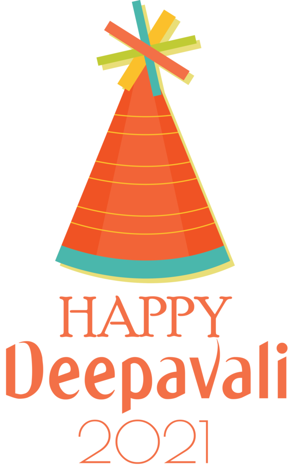 Transparent Diwali Christmas Tree Bauble Party hat for Happy Diwali for Diwali