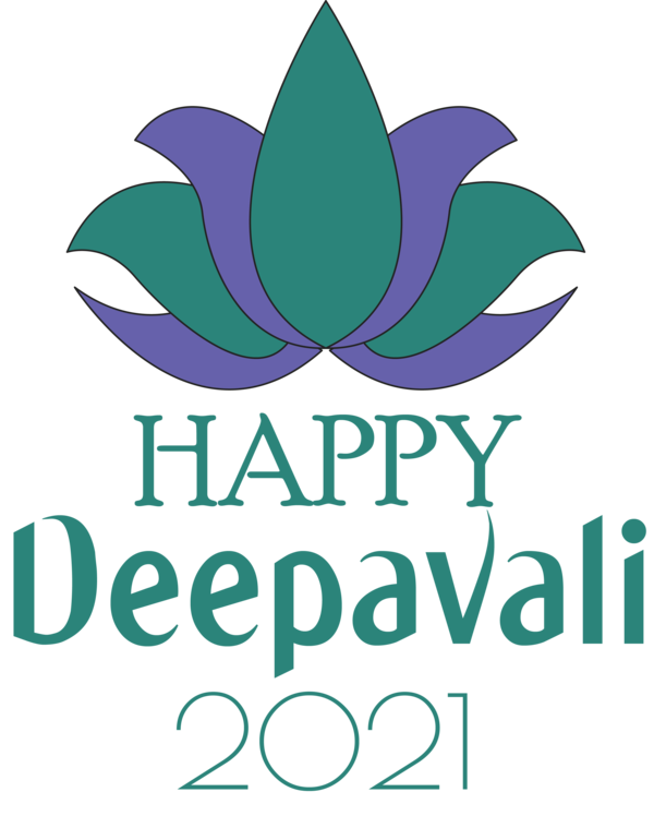 Transparent Diwali Flower Logo Leaf for Happy Diwali for Diwali