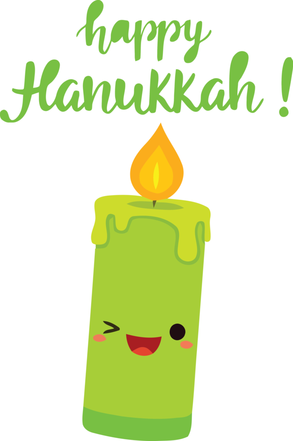 Transparent Hanukkah Green Tree Meter for Happy Hanukkah for Hanukkah