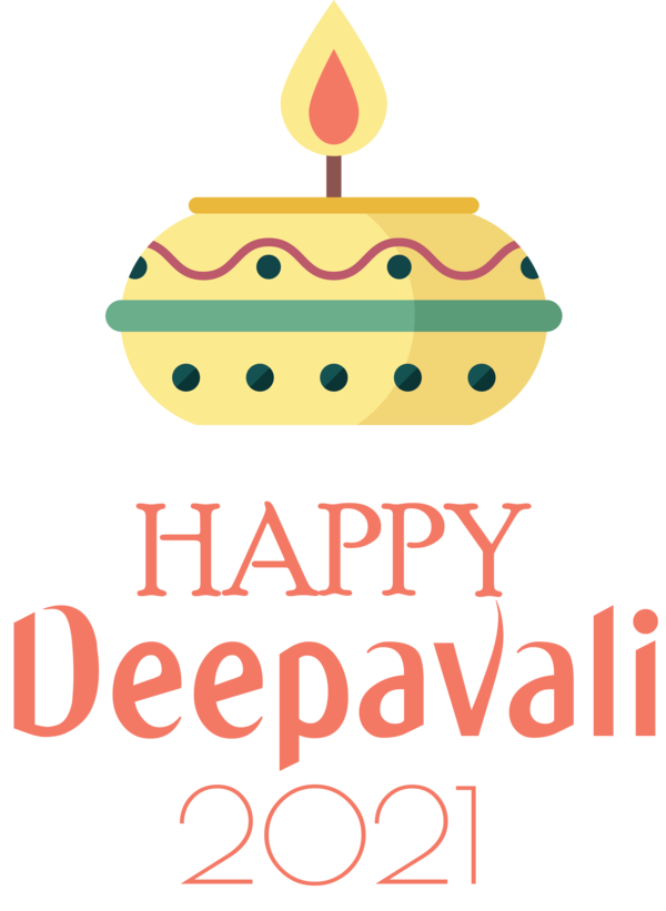 Transparent Diwali Logo Line Yellow for Happy Diwali for Diwali