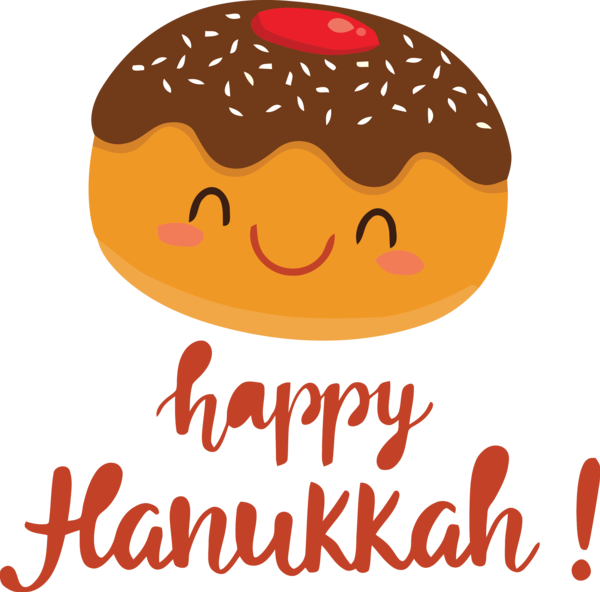 Transparent Hanukkah Fast food Logo Cartoon for Happy Hanukkah for Hanukkah