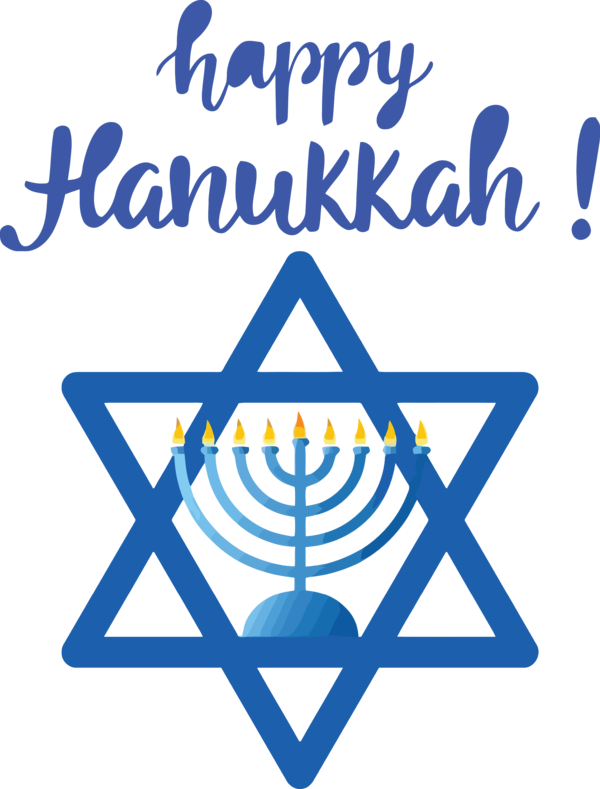 Transparent Hanukkah Logo Diagram Symbol for Happy Hanukkah for Hanukkah