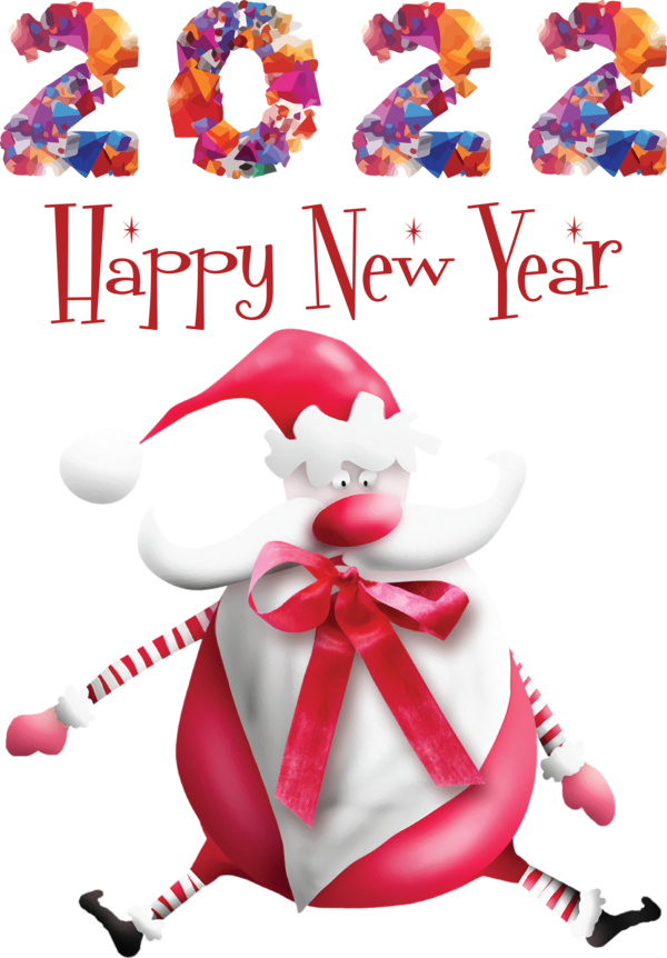 Transparent New Year Nouvel an 2022 Christmas Day Mrs. Claus for Happy New Year 2022 for New Year