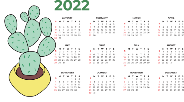 Transparent New Year Niulanhe Riverside Park Design Line for Printable 2022 Calendar for New Year