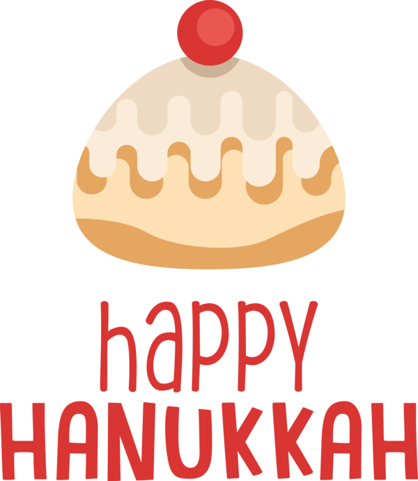 Transparent Hanukkah Logo Line Commodity for Happy Hanukkah for Hanukkah