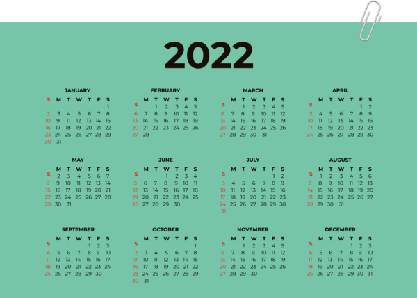 Transparent New Year Calendar System Calendar year 2023 for Printable 2022 Calendar for New Year