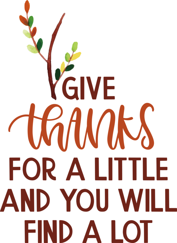 Transparent Thanksgiving Flower Line Tree for Give Thanks for Thanksgiving