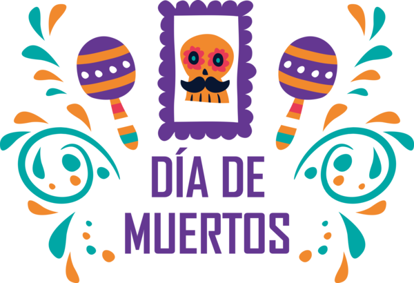 Transparent Day of the Dead Pop art Halftone Painting for Día de Muertos for Day Of The Dead
