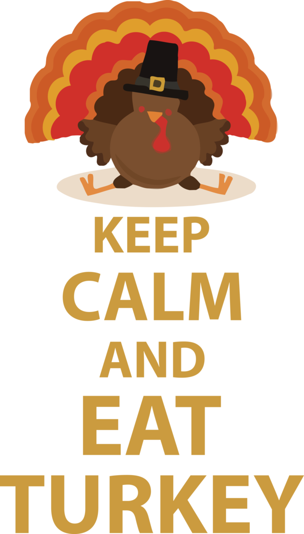 Transparent Thanksgiving Logo Headgear Meter for Thanksgiving Turkey for Thanksgiving