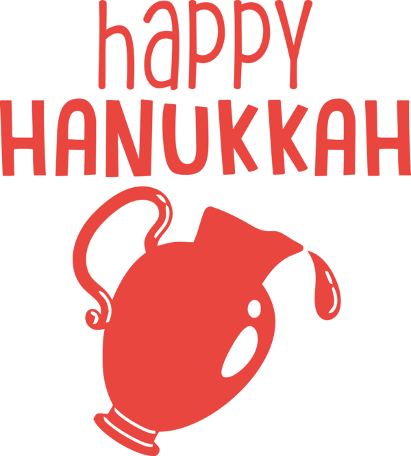 Transparent Hanukkah Logo Cartoon Design for Happy Hanukkah for Hanukkah