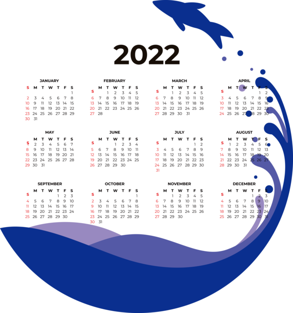 Transparent New Year Calendar System Calendar year 2021 for Printable 2022 Calendar for New Year