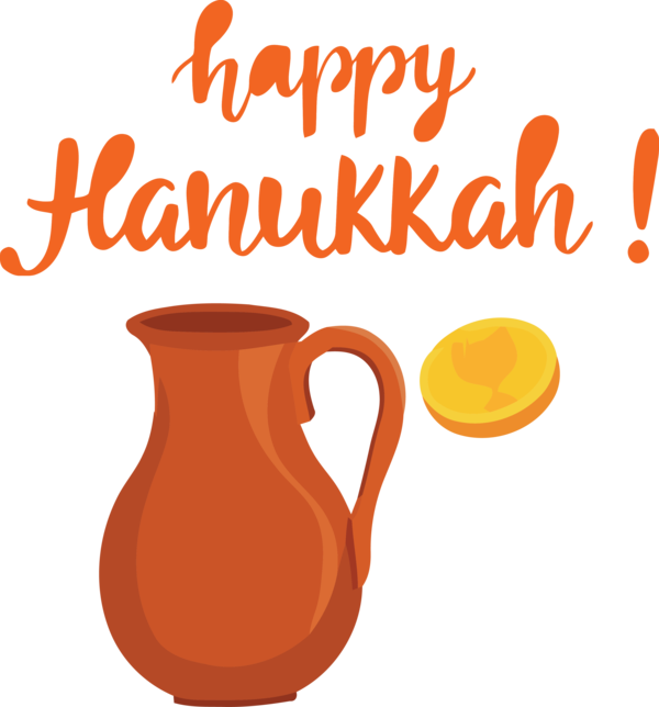 Transparent Hanukkah Coffee cup Coffee Mug for Happy Hanukkah for Hanukkah