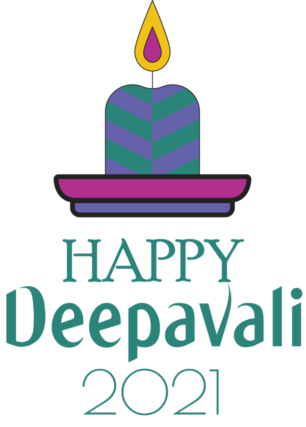 Transparent Diwali Logo Line Purple for Happy Diwali for Diwali