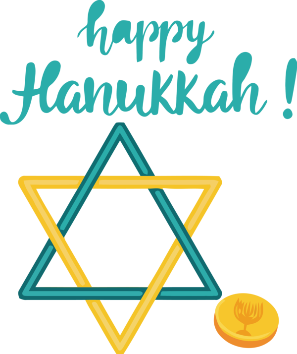 Transparent Hanukkah Human Line Triangle for Happy Hanukkah for Hanukkah
