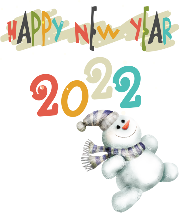 Transparent New Year New Year Christmas Day Bauble for Happy New Year 2022 for New Year