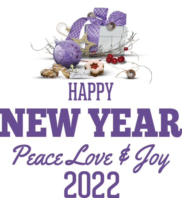 Transparent New Year Logo Design Flower for Happy New Year 2022 for New Year