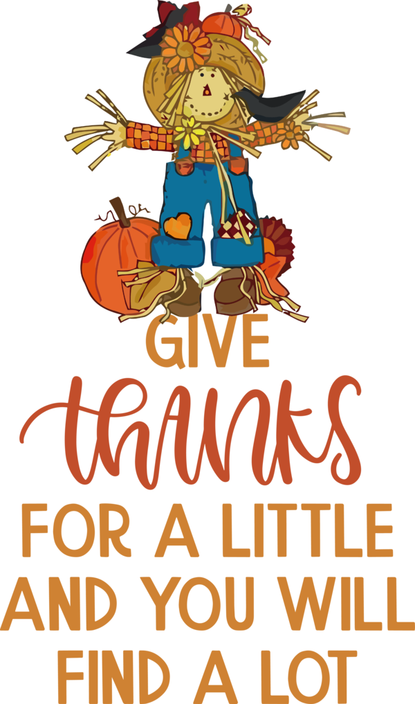 Transparent Thanksgiving Human Cartoon Line for Give Thanks for Thanksgiving
