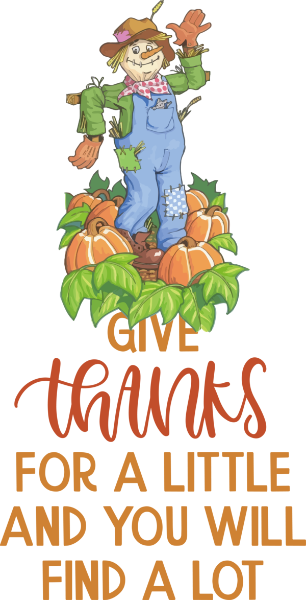 Transparent Thanksgiving Scarecrow Scarecrow Drawing for Give Thanks for Thanksgiving