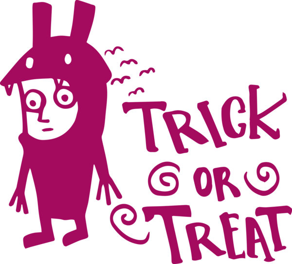 Transparent Halloween Human Logo Happiness for Trick Or Treat for Halloween