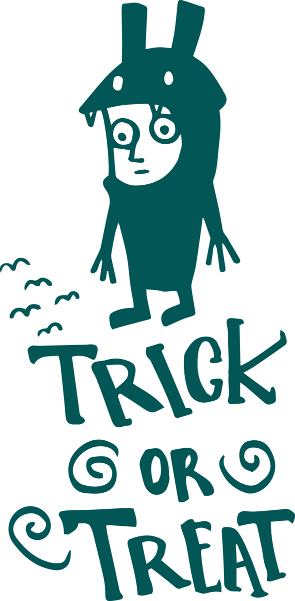 Transparent Halloween Design Line art Human for Trick Or Treat for Halloween