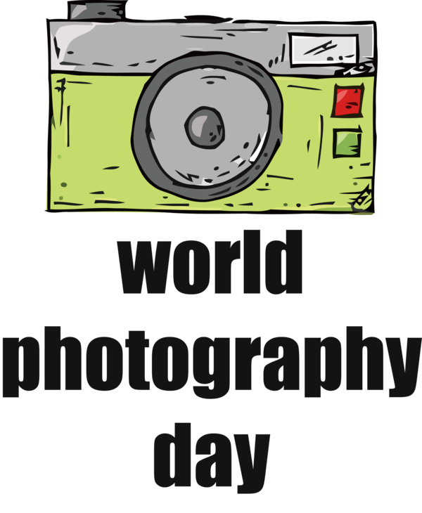 Transparent World Photography Day Design Logo World Photography Day for Photography Day for World Photography Day