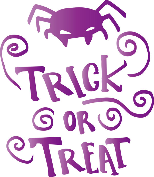 Transparent Halloween Logo Design Symbol for Trick Or Treat for Halloween