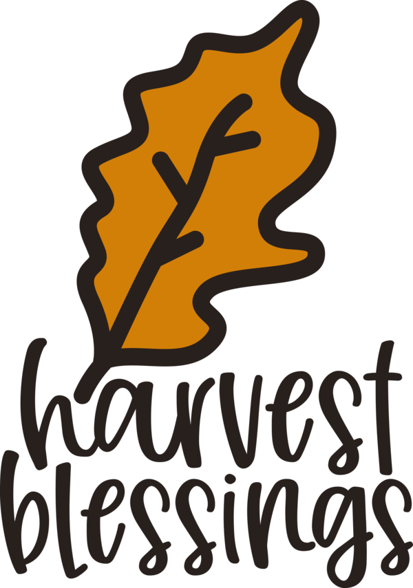 Transparent Thanksgiving Logo Cartoon Line for Harvest for Thanksgiving
