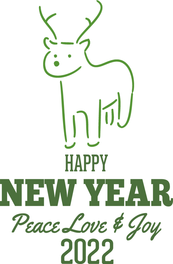 Transparent New Year Line art Human Logo for Happy New Year 2022 for New Year