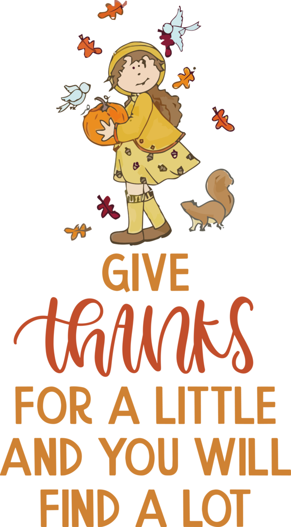 Transparent Thanksgiving Human Cartoon Behavior for Give Thanks for Thanksgiving