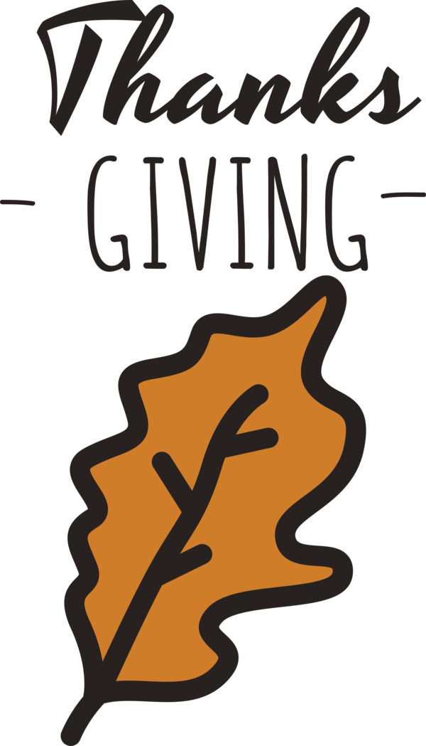 Transparent Thanksgiving Cartoon Logo Line for Give Thanks for Thanksgiving