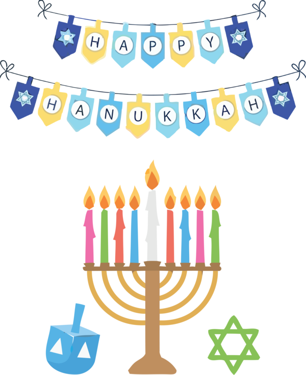 Transparent Hanukkah Hanukkah Jewish holiday Dreidel for Happy Hanukkah for Hanukkah
