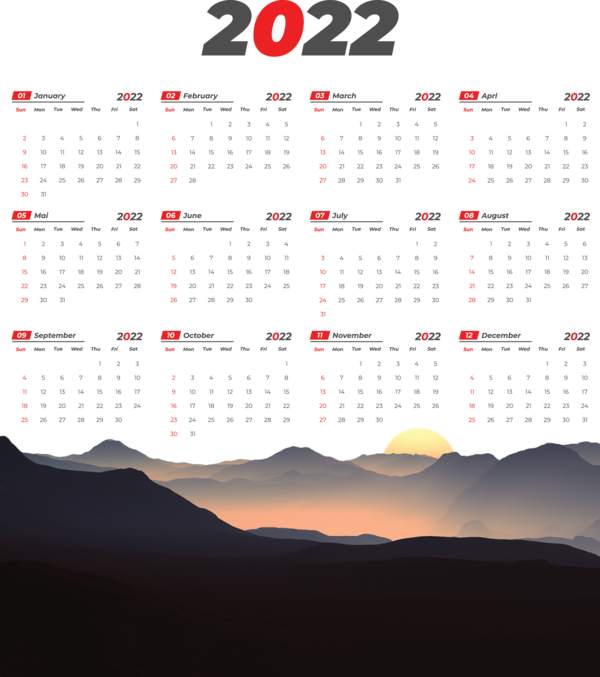 Transparent New Year Calendar System Design 2011 for Printable 2022 Calendar for New Year