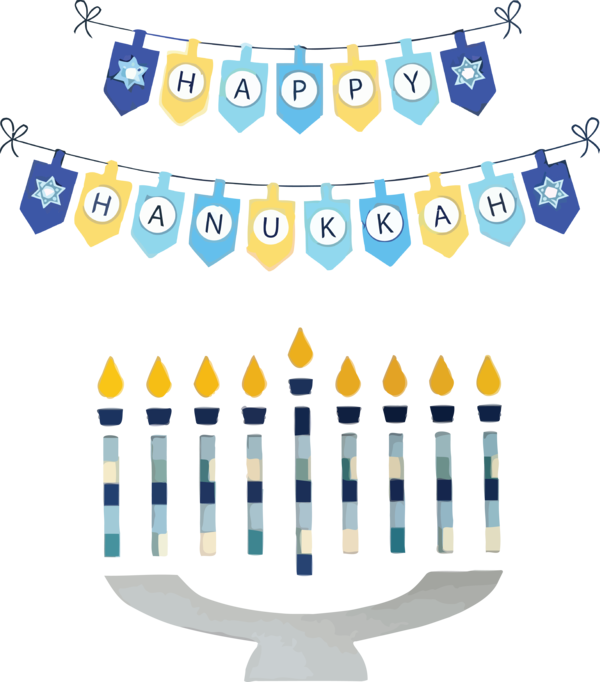 Transparent Hanukkah Hanukkah Jewish holiday Hanukkah Card for Happy Hanukkah for Hanukkah