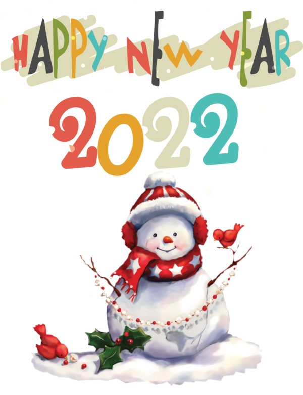 Transparent New Year Snowman Christmas Day Santa Claus Christmas Decoration for Happy New Year 2022 for New Year