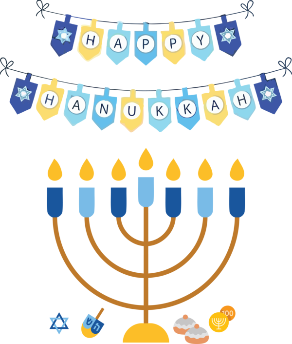 Transparent Hanukkah Hanukkah Jewish holiday Hanukkah menorah for Happy Hanukkah for Hanukkah