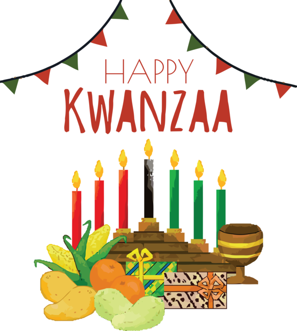 Transparent Kwanzaa Kwanzaa Kinara Christmas Day for Happy Kwanzaa for Kwanzaa