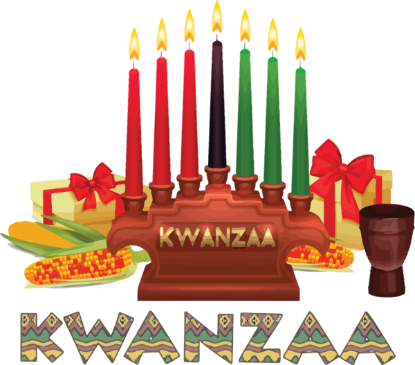 Transparent Kwanzaa Kwanzaa Holiday Celebration Kwanzaa Kinara for Happy Kwanzaa for Kwanzaa