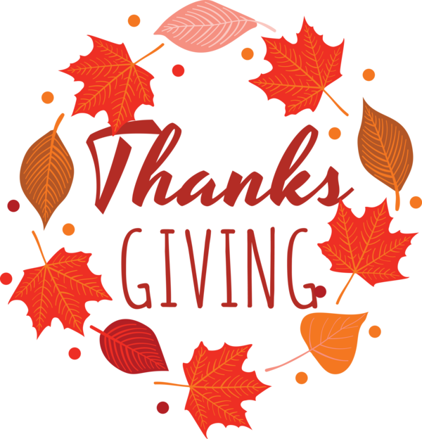 Transparent Thanksgiving Leaf Drawing Design for Give Thanks for Thanksgiving