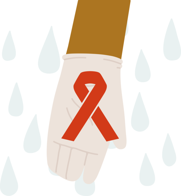Transparent World Aids Day Logo World AIDS Day Geometry for Aids Day for World Aids Day