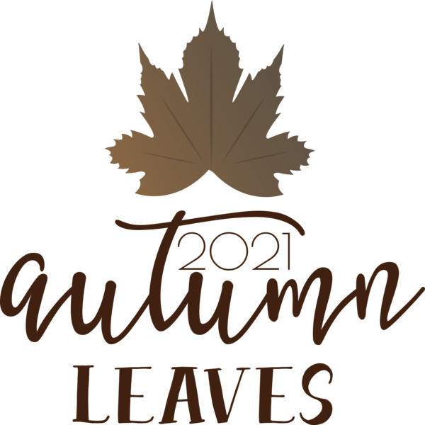 Transparent thanksgiving Leaf Logo Font for Fall Leaves for Thanksgiving