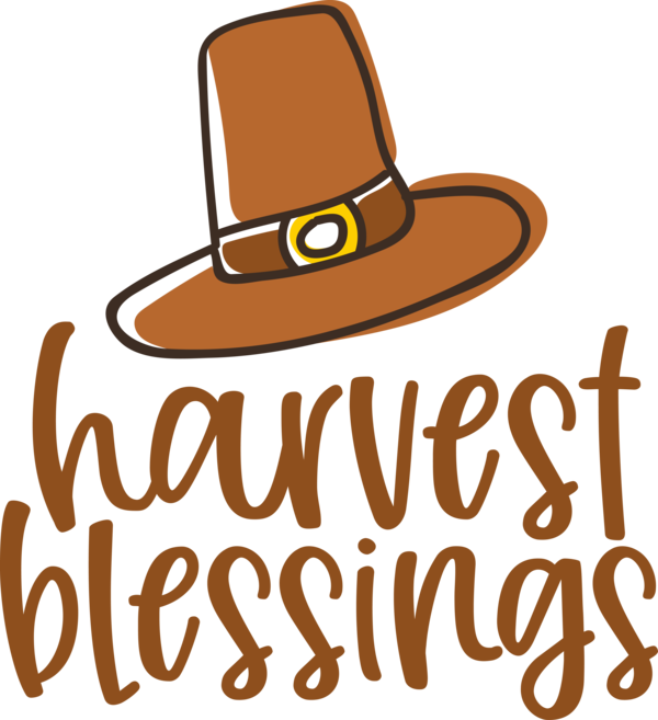 Transparent thanksgiving Cowboy Hat Hat Clothing for Harvest for Thanksgiving