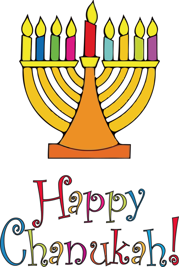 Transparent Hanukkah Line Happiness Yellow for Happy Hanukkah for Hanukkah