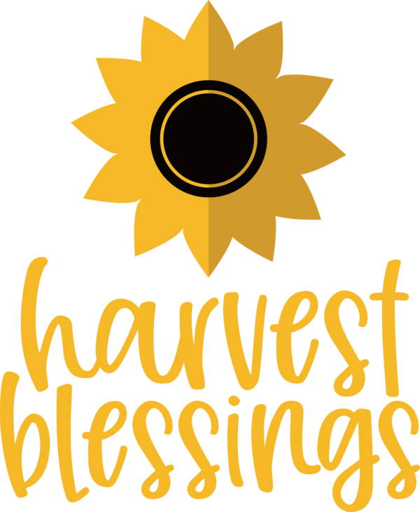 Transparent thanksgiving Emoji Common sunflower Icon for Harvest for Thanksgiving