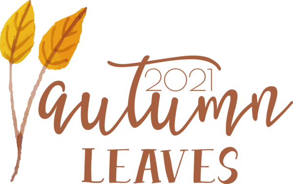 Transparent thanksgiving Logo Design Line for Fall Leaves for Thanksgiving