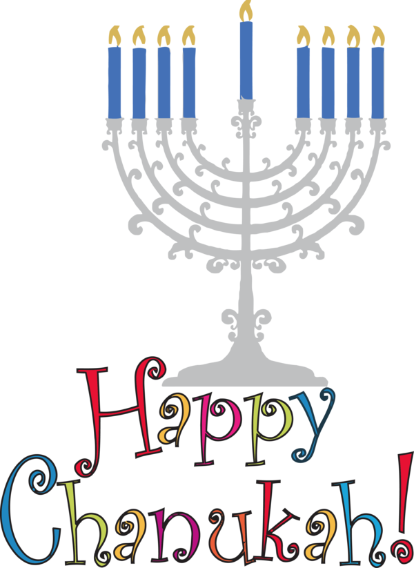 Transparent Hanukkah Hanukkah Temple menorah Jewish holiday for Happy Hanukkah for Hanukkah