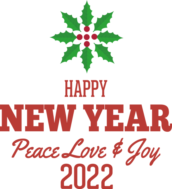 Transparent New Year Christmas Day Christmas Tree Logo for Happy New Year 2022 for New Year