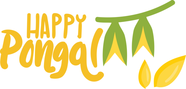 Transparent Pongal Logo Design Commodity for Thai Pongal for Pongal